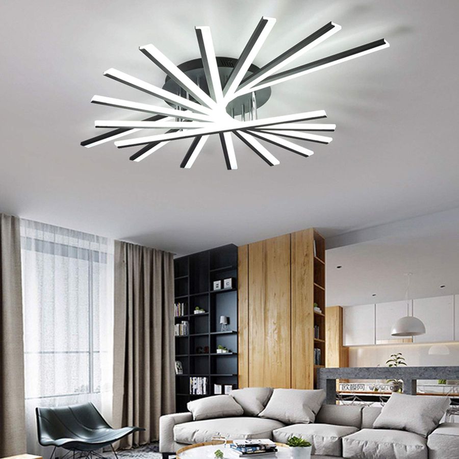 Modern Ceiling Chandelier 72W Brightness Changeable Ceiling Light added by HELEN SALGADO