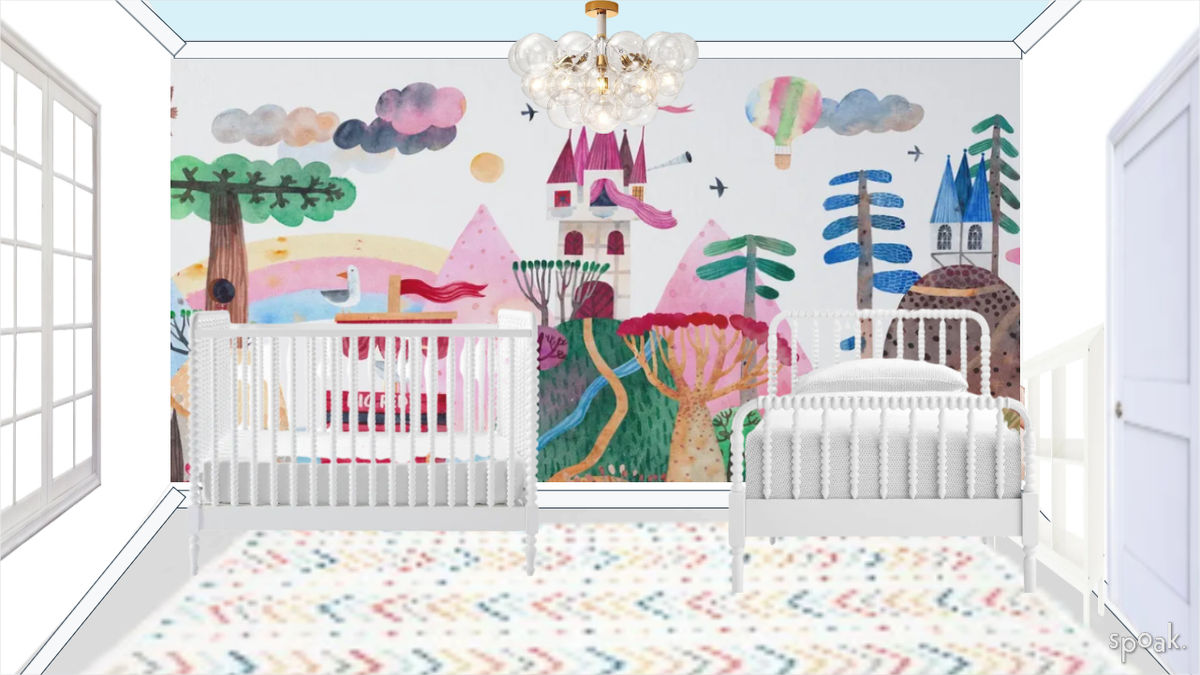 Nursery Inspiration designed by Courtney Hill