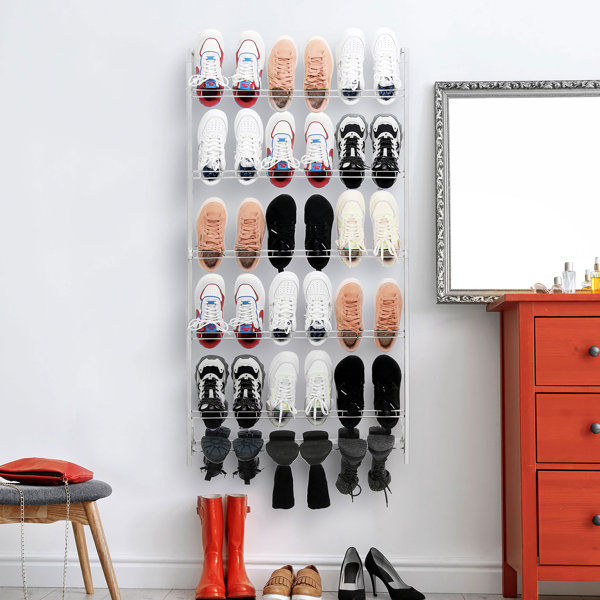 18 Pair Wall Mounted Shoe Rack added by Tammy Gerber