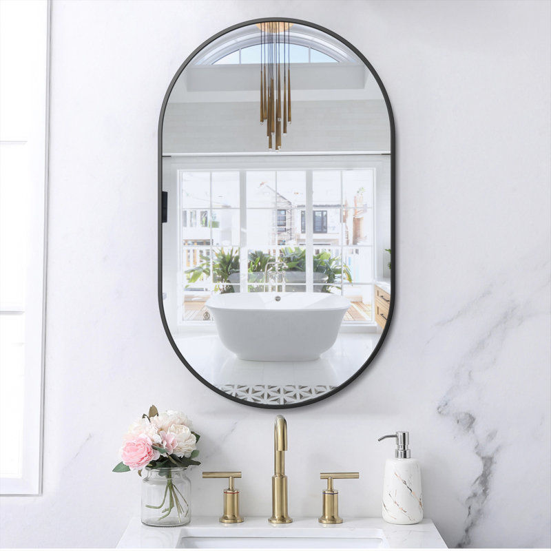 Latwanna Oval Metal Wall Mirror added by Melanie Warren