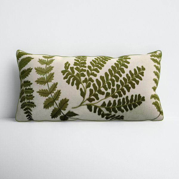 Cassidy Embroidered Cotton Lumbar Throw Pillow added by Anna Perry