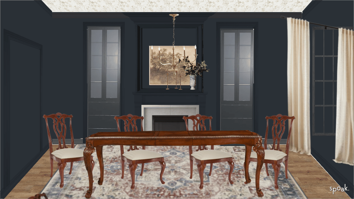 Colonial Inspiration designed by Haley Pleasant