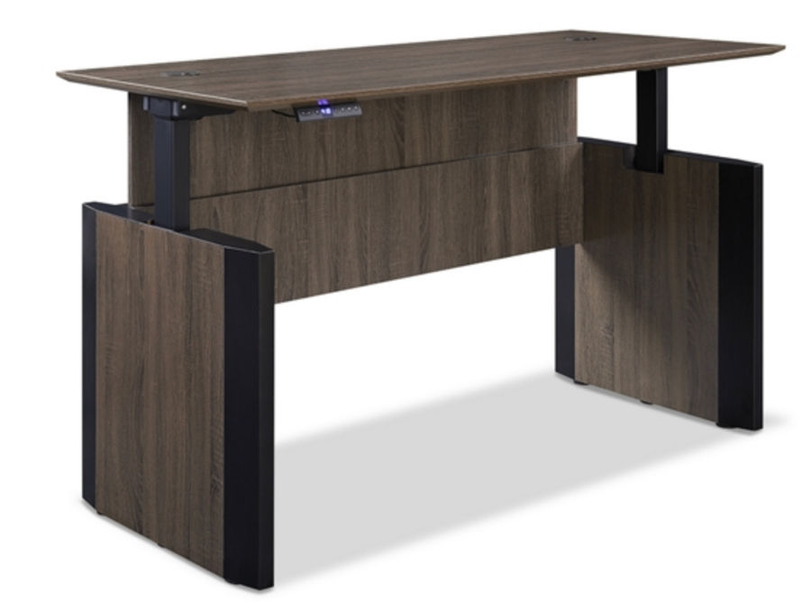 Allure Height Adjustable Desk - 66\x22W x 30\x22D by NBF Signature Series | NBF.com added by Ashley Sere