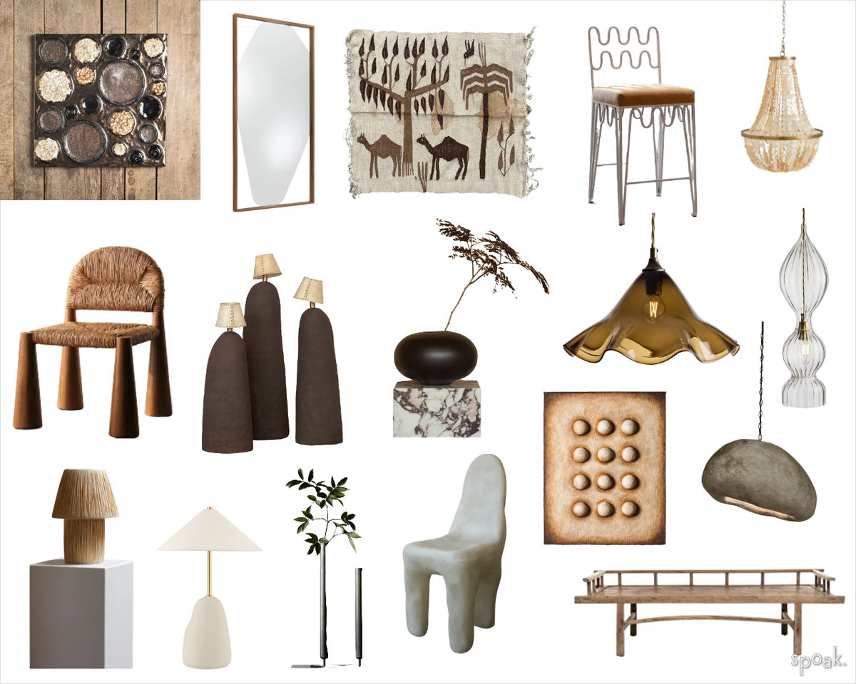 Japandi Craft Room Inspiration designed by Juliette Grantham