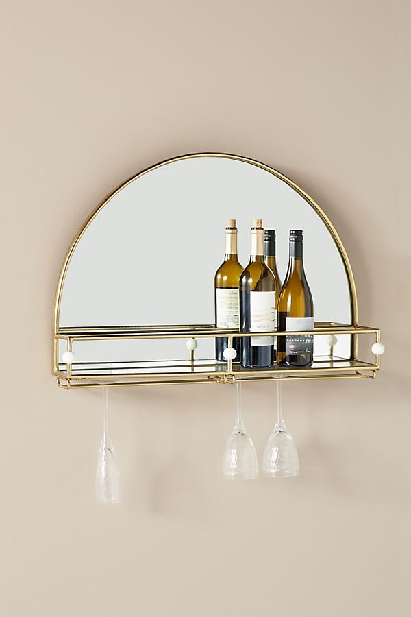 Melanie Mirrored Bar Shelf added by Colleen Miller