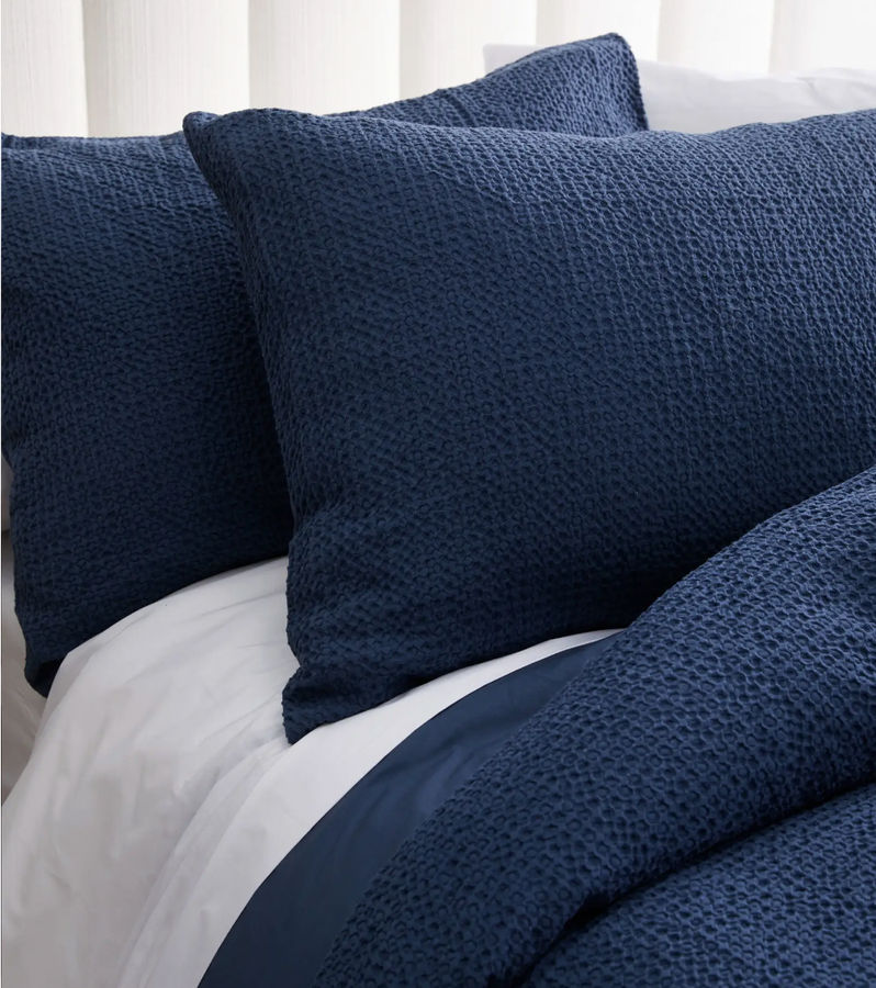 Organic Luxe Waffle Duvet Cover Set added by Katie Carpenter