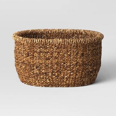 Slouchy Oval Basket - Threshold™ added by Chelsea Alysa