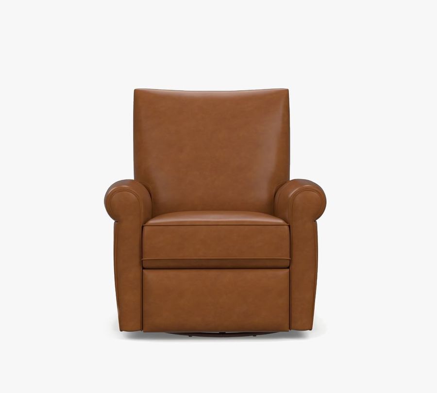Grayson Leather Swivel Recliner added by Erin Kirwan