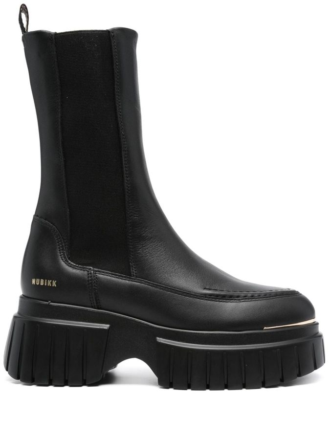 Nubikk Black Chunky Boots - Farfetch added by Sarah Jackson