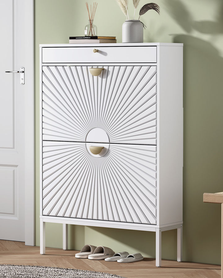 Latitude Run® Modern Minimalist Style Large Capacity Shoe Cabinet & Reviews | Wayfair added by Madison Swenton