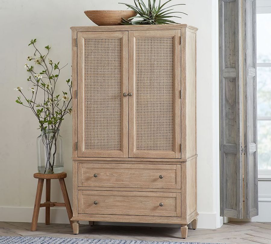 Sausalito Cane Armoire added by Averyl Yaco