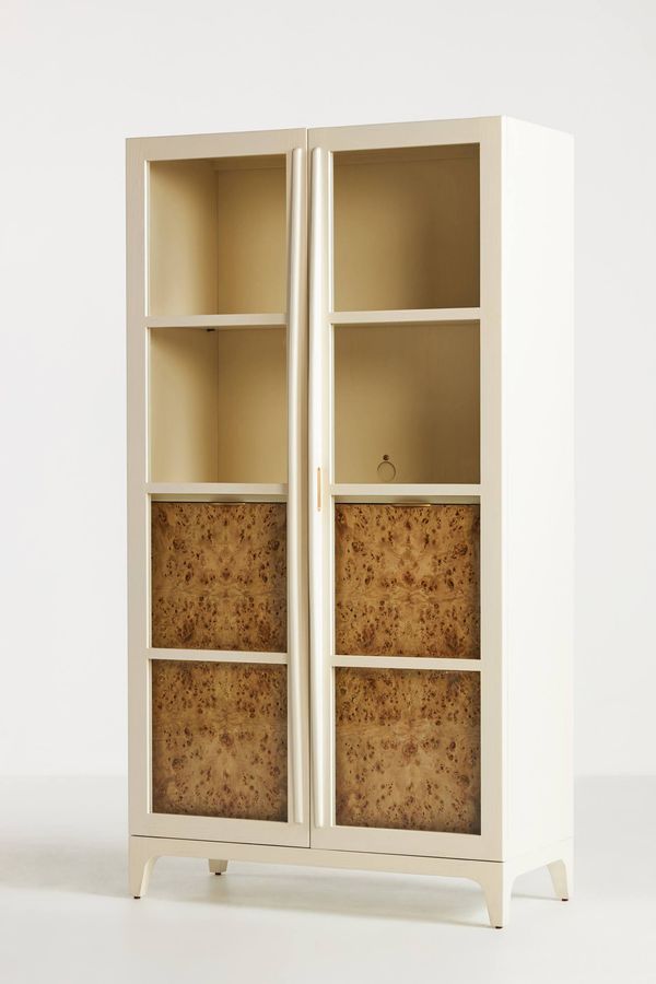 Galloway Hutch, Ivory 71"H, 38"W, 18"D added by Kate Lynn Nemett
