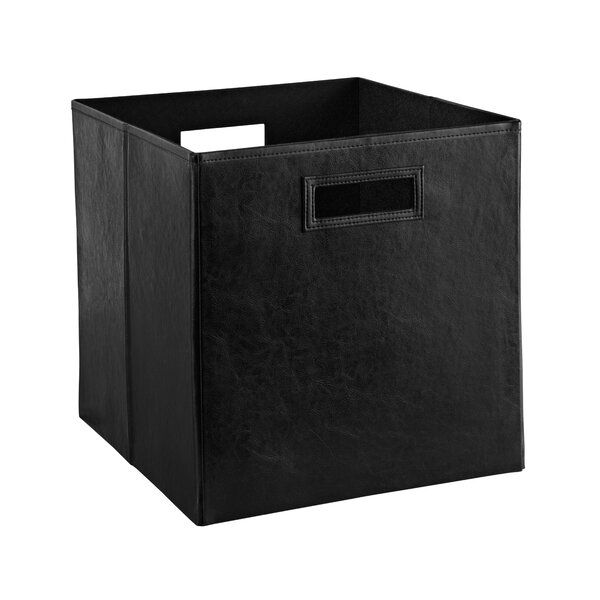 Decorative Storage Leather Bin added by Jaimie Johnson
