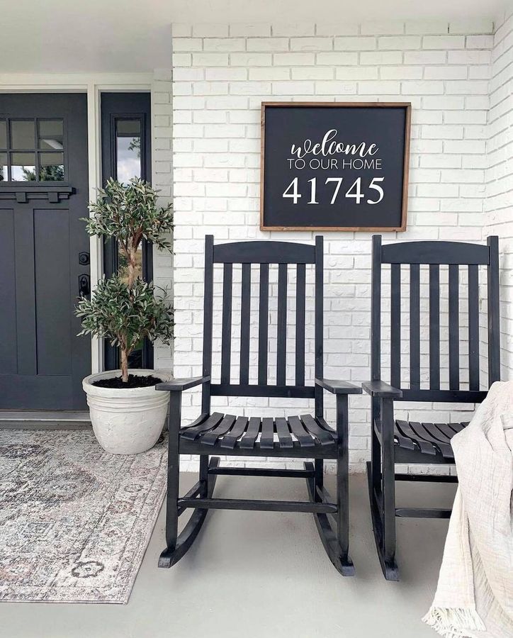 22X26 shown Welcome to Our Home Address Number / - Etsy added by Rachel Pecoy