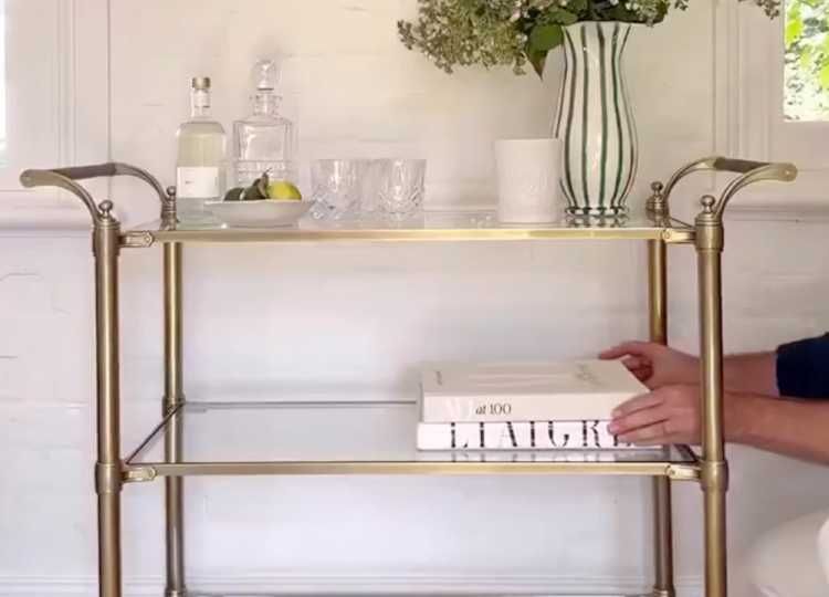 Beckett Bar Cart (42") added by Carleigh Bettiol