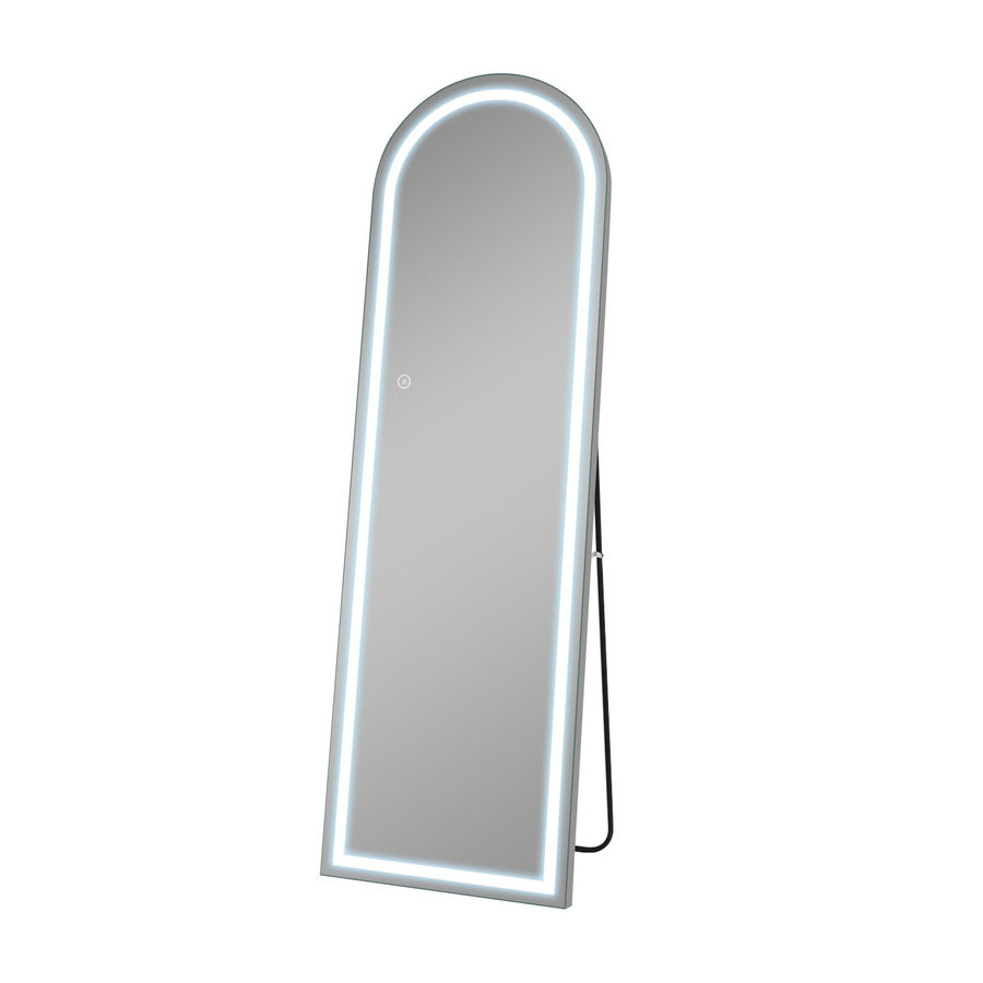 Ivy Bronx Arch LED Wall Mirror Full Length Mirror with Stand with 3 Adjustable Lights & Reviews | Wayfair added by yvonne Jenney