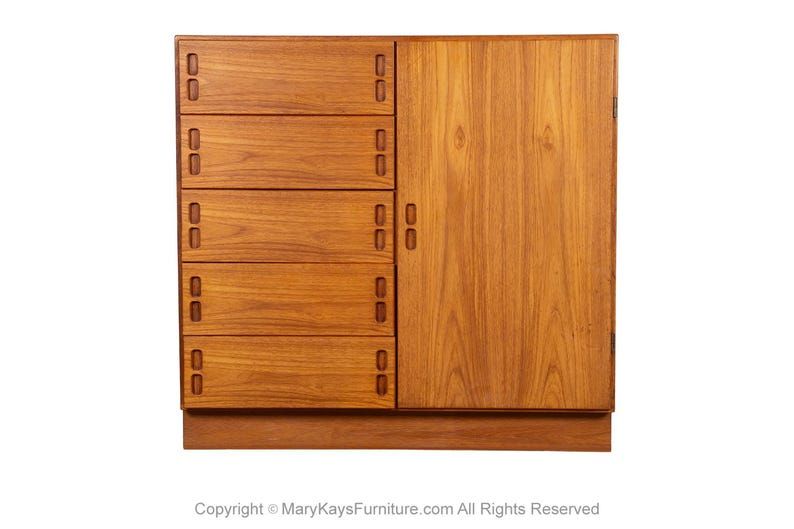 Danish Teak Tall Dresser added by Nicole Crews