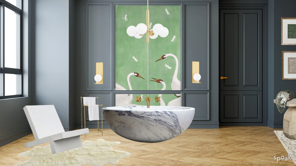 Primary Bathroom Ideas designed by Siri Anderson she/her