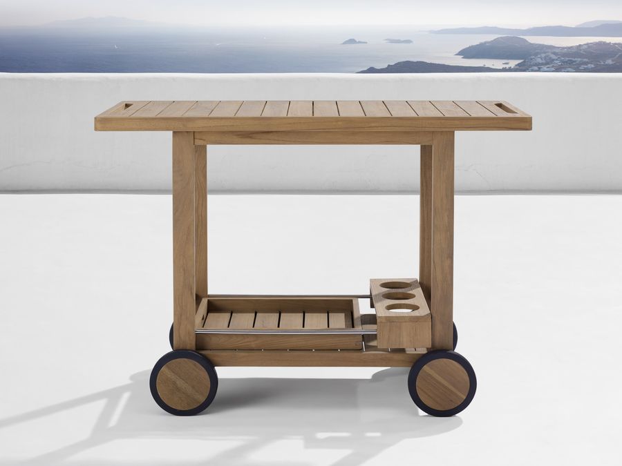 Hamptons Outdoor Bar Cart added by Hannah Coccaro