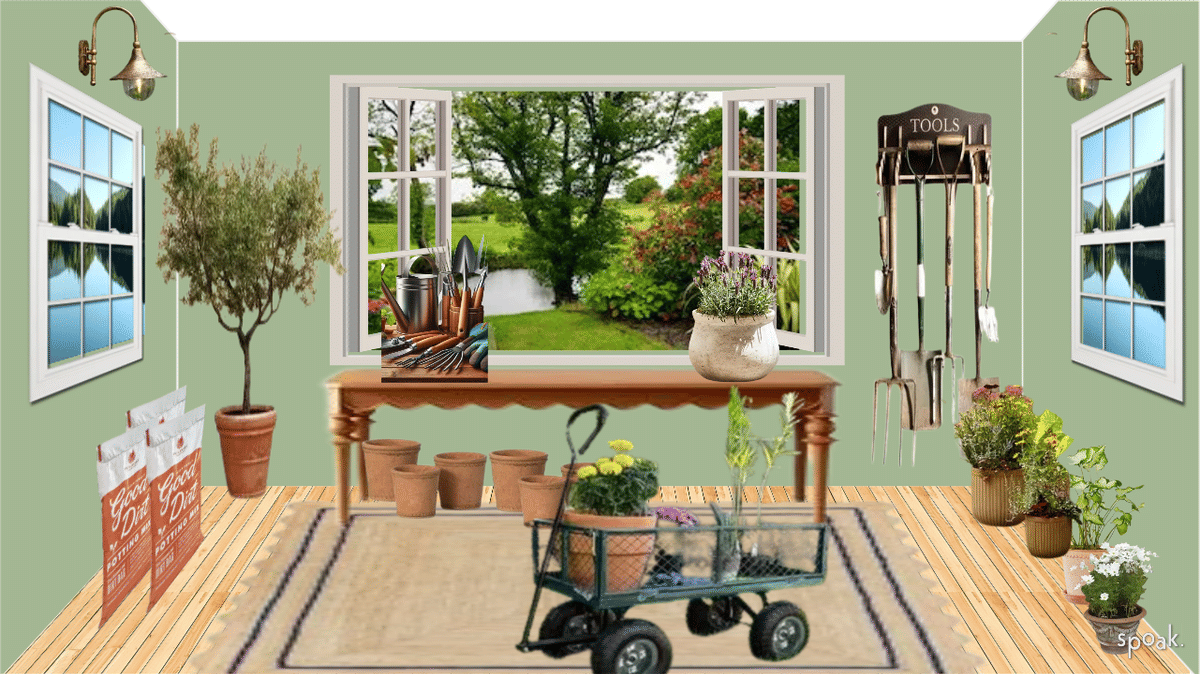 Craft Room Ideas designed by kristin cavender