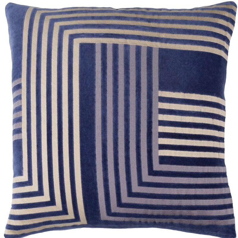 Kul Striped Cotton Throw Pillow added by sallie tyler