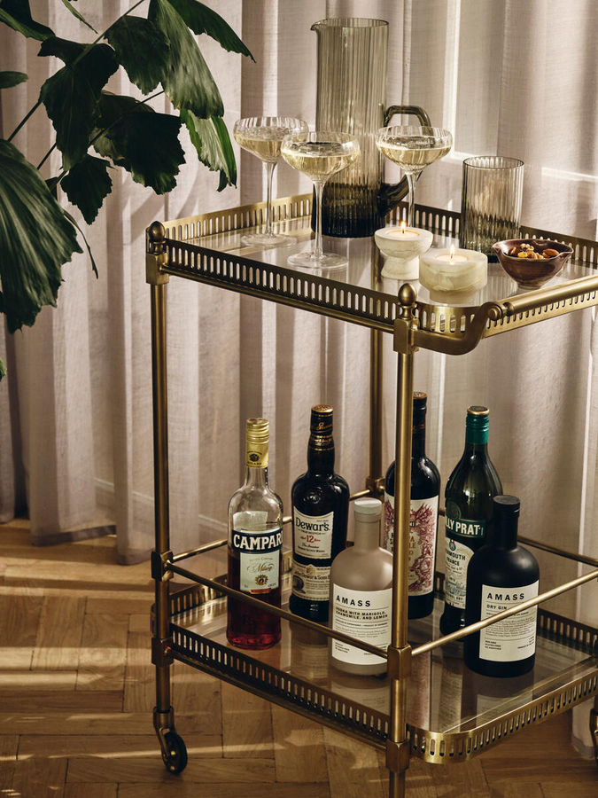 Bar Cart Brass - Soho Home added by Christina Witoshkin