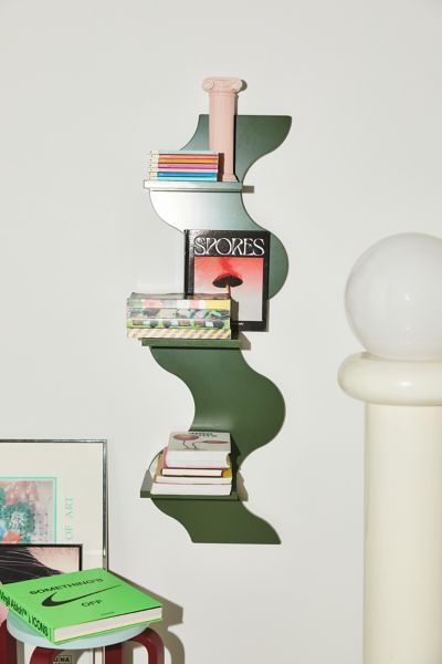 Squiggle Book Tower Wall Shelf added by Megan Glassman