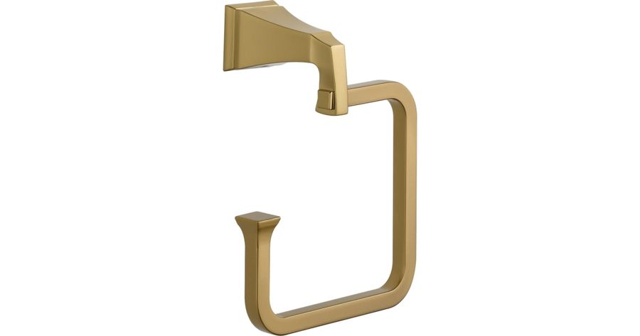 Delta 75146-CZ Dryden Towel Ring | Build.com added by Mary Kate Blum