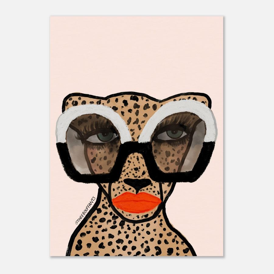 Cheetah In Shades Print added by Sarah Nelson