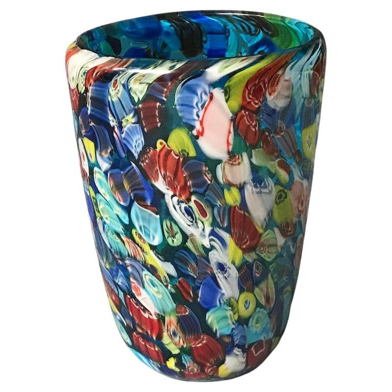 Fine Attractive Multi colour Murano vase Vintage Decorative Art added by Hayley Andreesen