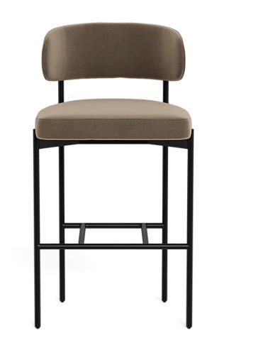 Hollis Metal Framed Upholstered Bar Stool added by Sarabeth Smith