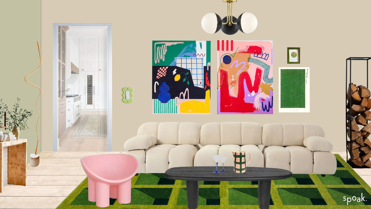 Living Room Inspiration designed by Daniela Araya