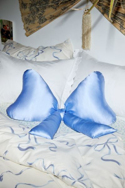 Big Bow Satin Throw Pillow added by Caitlin Ackerman