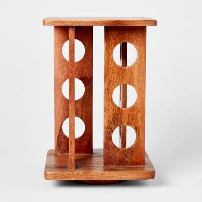 Wood Rotating Spice Rack - Threshold™ added by Where The Heart Is Designs
