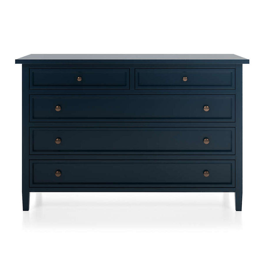 Harbor Indigo 5-Drawer Dresser + Reviews | Crate & Barrel added by Morgan Carey