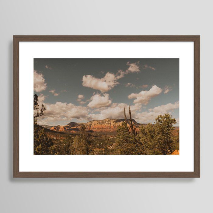 Sedonascape Framed Art Print by Sammi  Shea added by Kathryn Wieber