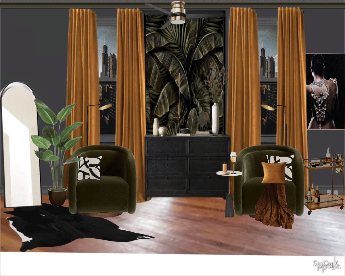 Bedroom Inspiration designed by Janel Washington