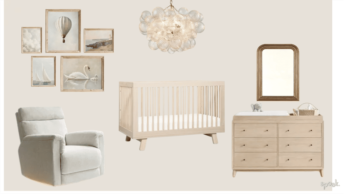 Nursery Inspiration designed by Sarah Hurley