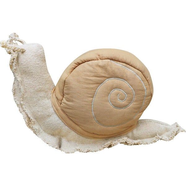 Cushion Lazy Snail - Lorena Canals Decorative Pillows & Throws | Maisonette added by Morgan Hatch
