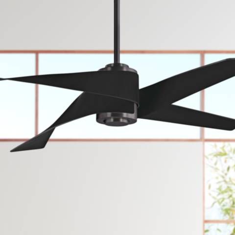 64" Minka Aire Artemis IV Gun Metal DC Ceiling Fan with Remote - #58C39 | Lamps Plus added by Rose Jacobsen