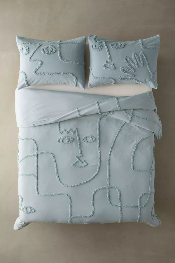 Clayton tufted duvet cover added by KemptNO LLC