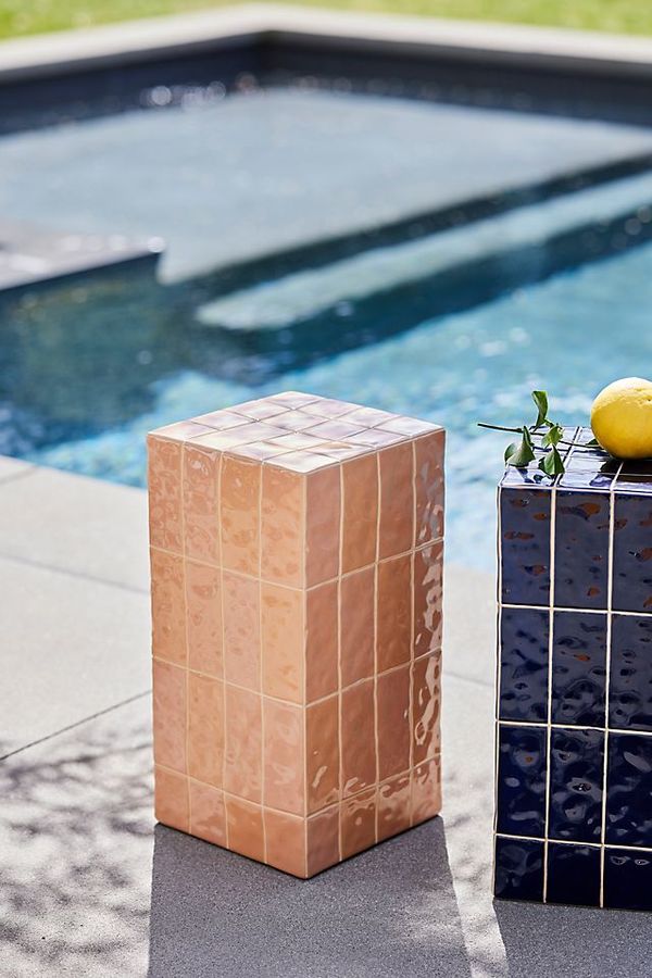 Tile Ceramic Side Table added by Jada Williams