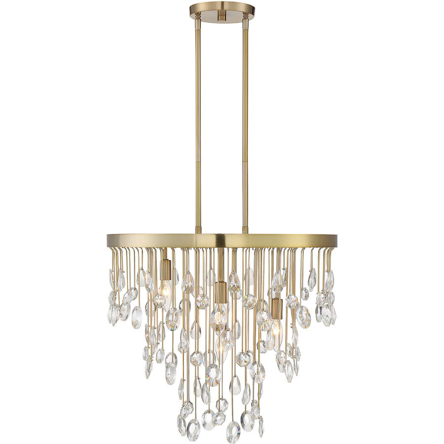 Livorno 4 Light 21 inch Noble Brass Chandelier Ceiling Light added by Chelsea Taylor