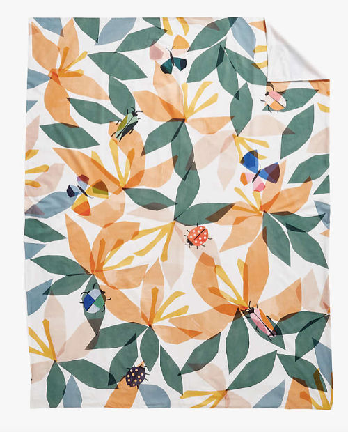 Modern Organic Floral Garden Full/Queen Kids Duvet Cover + Reviews | Crate & Kids added by Spoak Member