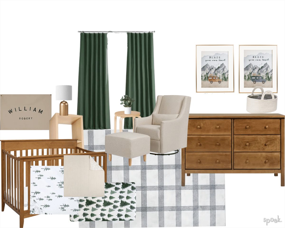Nursery Inspiration designed by Carley Derrick