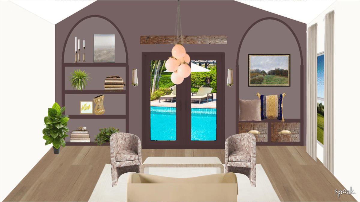 Coastal Kitchen + Living Room Ideas designed by Tyanna Veltman