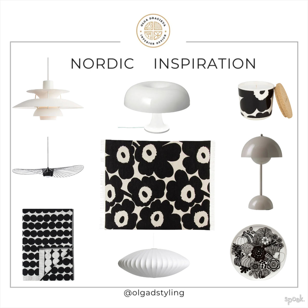 Scandinavian Craft Room Ideas designed by Olga Dragieva