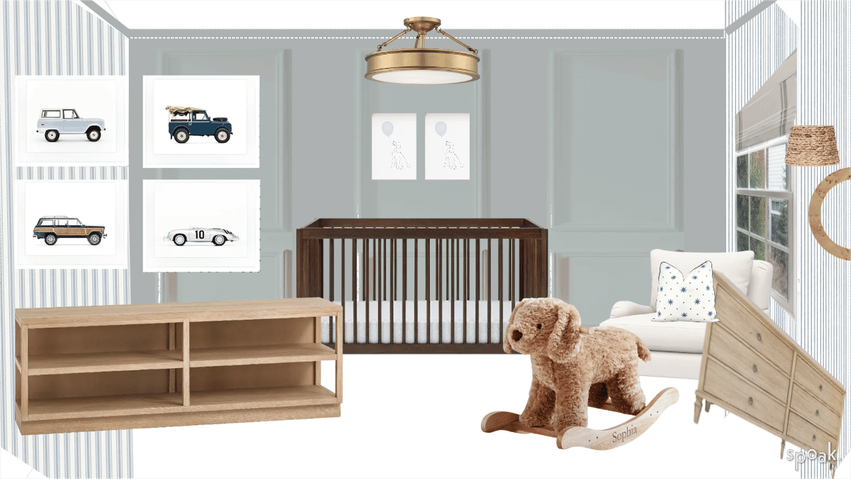 Nursery Inspo designed by Kathryne O'Connor