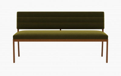 Nora Wood Framed Velvet Upholstered Bench added by Spoak Member