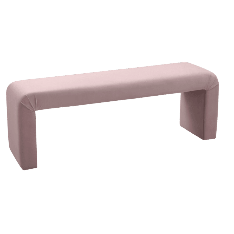 Minimalist Velvet Rectangular Bench - Transitional - Upholstered Benches - by Meridian Furniture | Houzz added by June Atkins